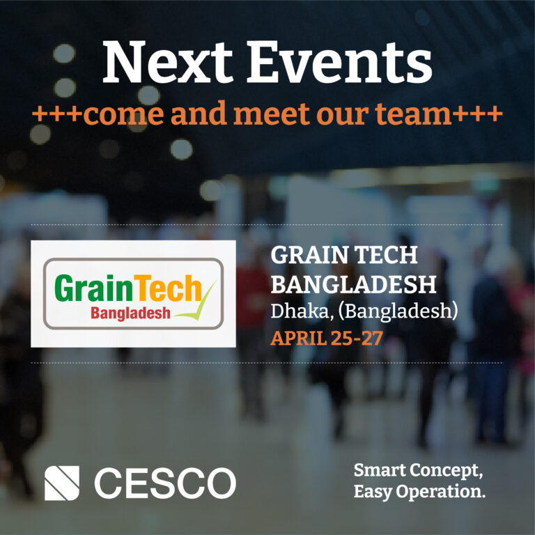 CESCO will be present at Grain Tech Bangladesh 2024