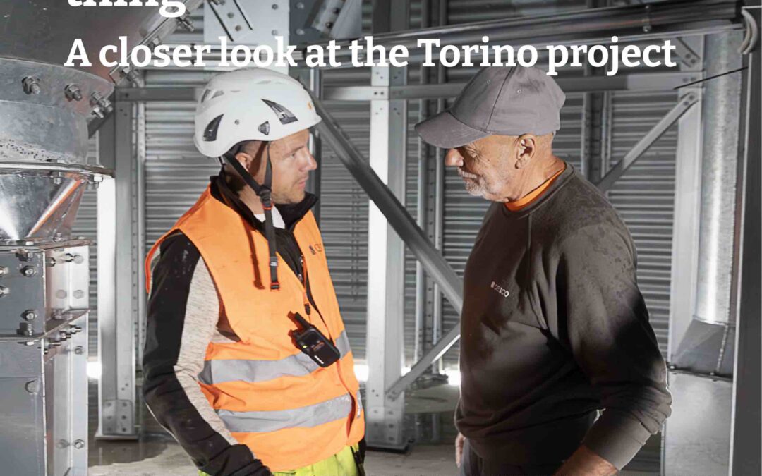 From blueprints to the real thing. A closer look at the Torino project.