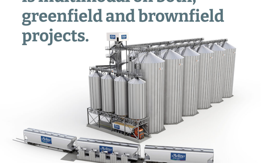 The future of grain logistics is multimodal, on both greenfield and brownfield projects.