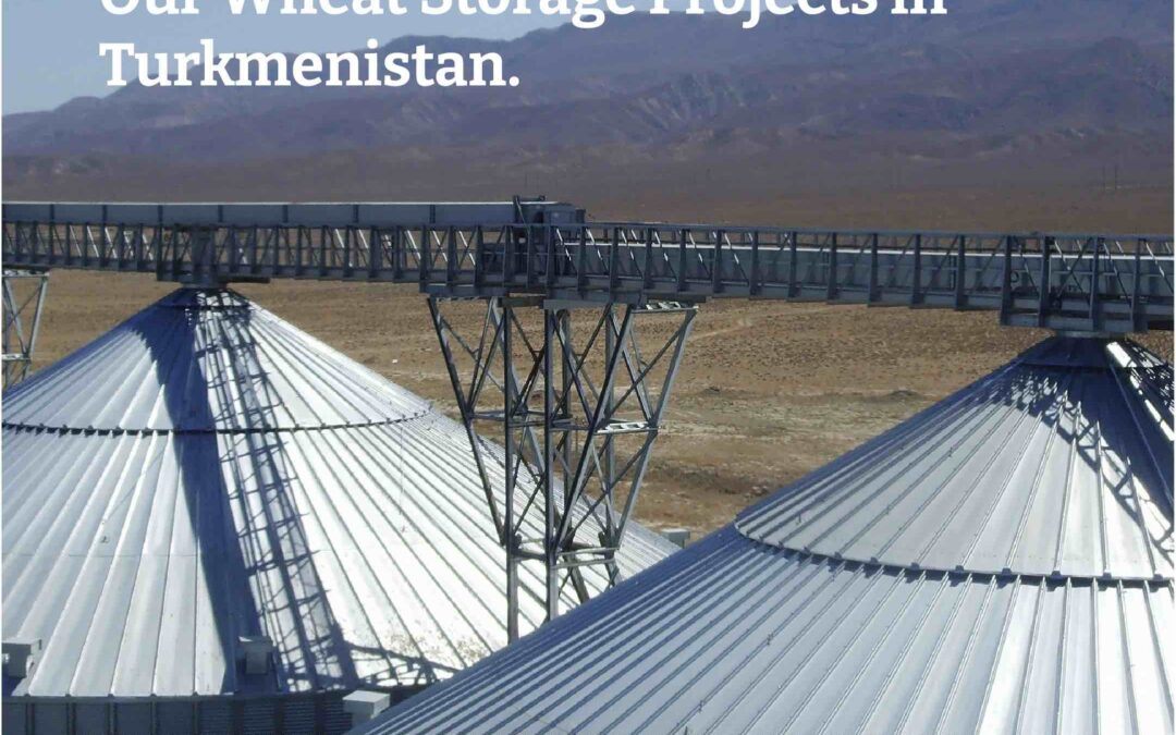 Five Cities, One Goal. Our Wheat Storage Projects in Turkmenistan