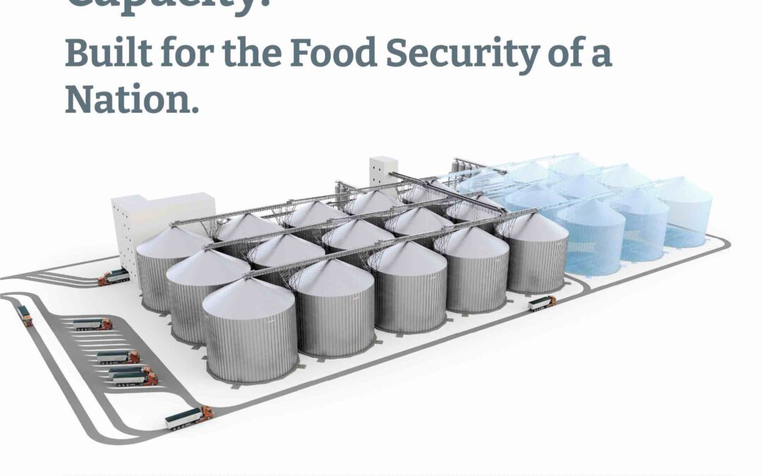 200,000 Tonnes of Storage Capacity. Built for the Food Security of a Nation.