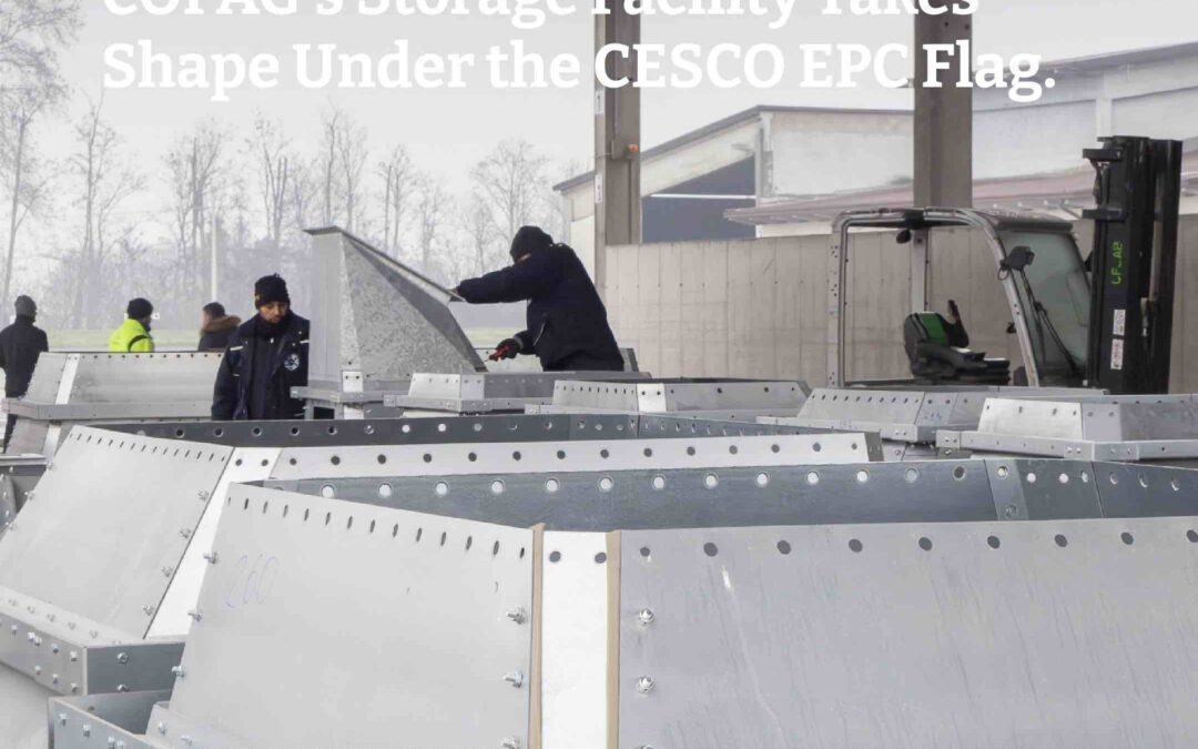 Progress in Brescia: COP.A.G.’s Storage Facility Takes Shape Under the CESCO EPC Flag